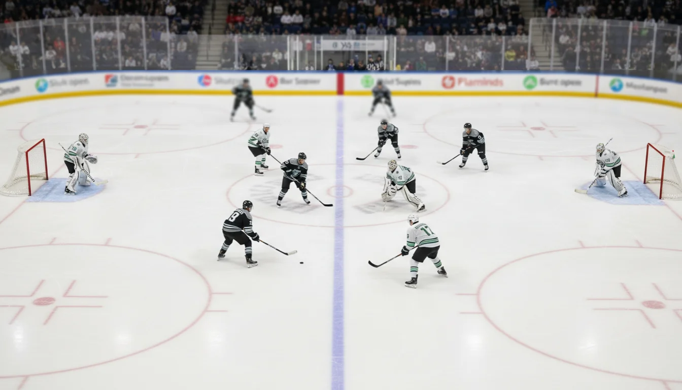 Live wedden op ijshockey tijdens powerplay situatie